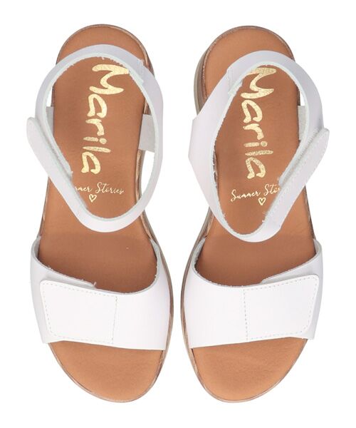 INTER-CHAUSSURES / インター ショシュール サンダル | 【MARILA】ラウンドトウウエッジソールサンダル | 詳細5