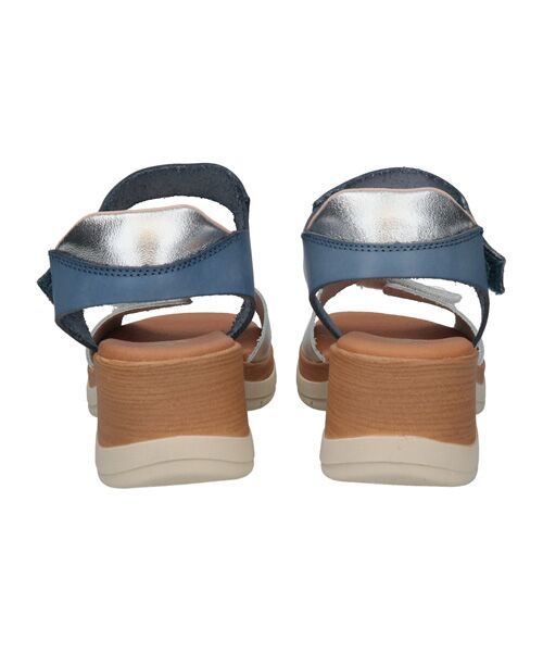 INTER-CHAUSSURES / インター ショシュール サンダル | 【MARILA】異素材コンビウエッジサンダル | 詳細10