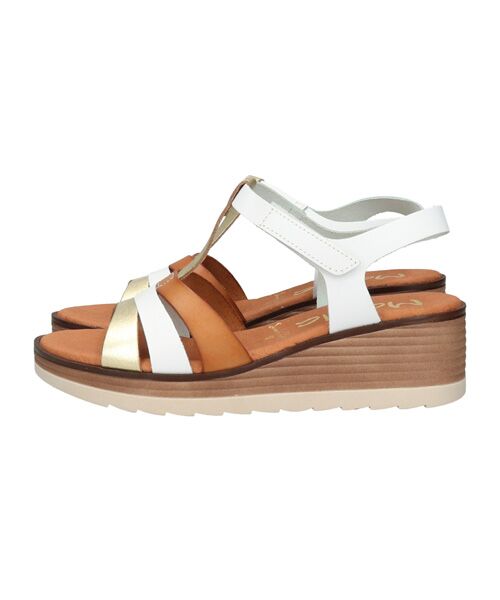 INTER-CHAUSSURES / インター ショシュール サンダル | 【MARILA】カラーコンビウエッジヒールサンダル | 詳細1