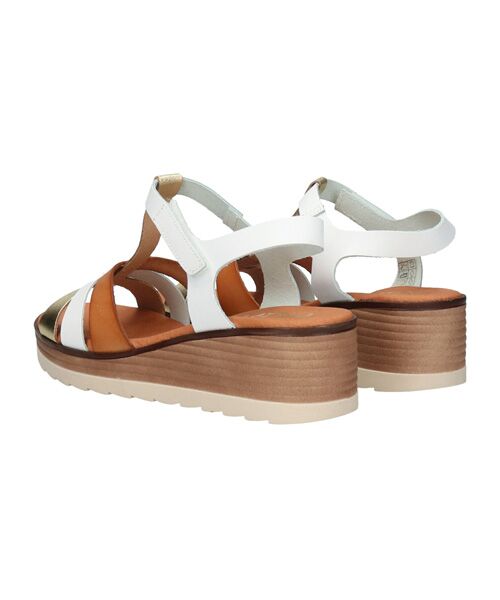 INTER-CHAUSSURES / インター ショシュール サンダル | 【MARILA】カラーコンビウエッジヒールサンダル | 詳細2