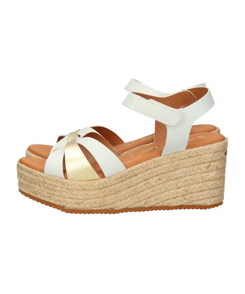 INTER-CHAUSSURES / インター ショシュール サンダル | 【MARILA】アンクルベルトジュートウエッジサンダル | 詳細2