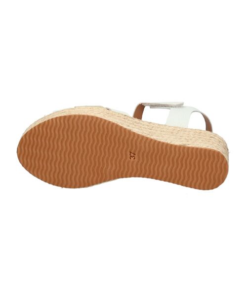 INTER-CHAUSSURES / インター ショシュール サンダル | 【MARILA】アンクルベルトジュートウエッジサンダル | 詳細7