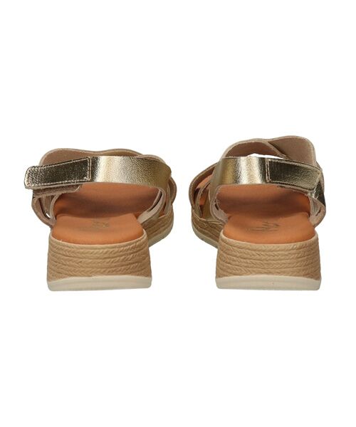 INTER-CHAUSSURES / インター ショシュール サンダル | 【MARILA】厚底メタリックレザーサンダル | 詳細3