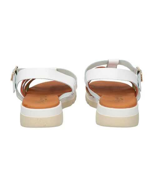INTER-CHAUSSURES / インター ショシュール サンダル | 【MARILA】異素材コンビホワイトソールサンダル | 詳細3