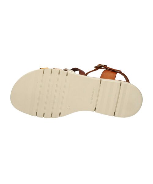 INTER-CHAUSSURES / インター ショシュール サンダル | 【MARILA】異素材コンビホワイトソールサンダル | 詳細12