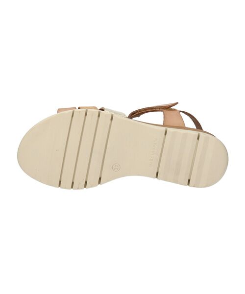 INTER-CHAUSSURES / インター ショシュール サンダル | 【MARILA】異素材コンビ厚底サンダル | 詳細6