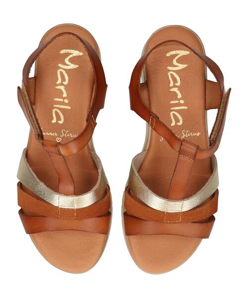 INTER-CHAUSSURES / インター ショシュール サンダル | 【MARILA】異素材コンビ厚底サンダル | 詳細11