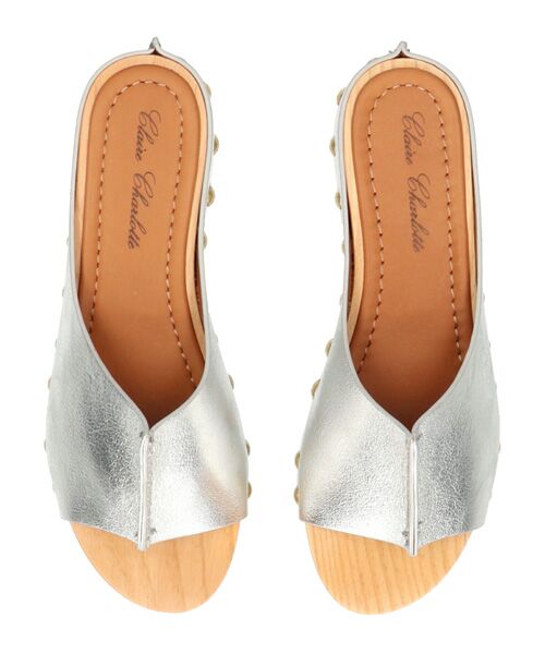 INTER-CHAUSSURES / インター ショシュール サンダル | 【CLAIRE CHARLOTTE】ローヒールサボミュールサンダル | 詳細16