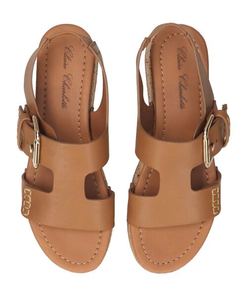 INTER-CHAUSSURES / インター ショシュール サンダル | 【CLAIRE CHARLOTTE】厚底コルクサンダル | 詳細10