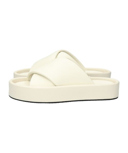 INTER-CHAUSSURES / インター ショシュール サンダル | 【JVAM】パフィークロスベルト厚底サンダル | 詳細9