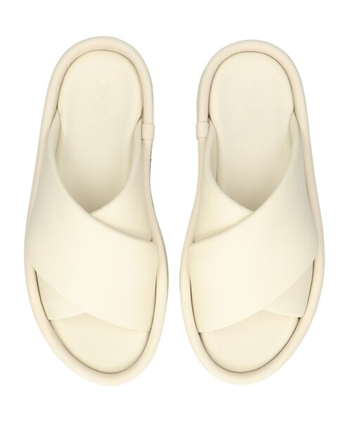 INTER-CHAUSSURES / インター ショシュール サンダル | 【JVAM】パフィークロスベルト厚底サンダル | 詳細12