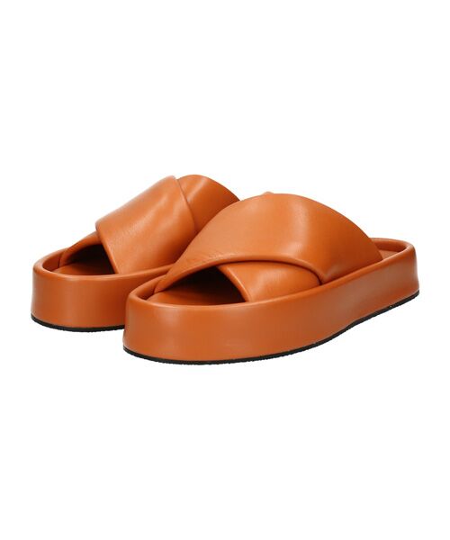 INTER-CHAUSSURES / インター ショシュール サンダル | 【JVAM】パフィークロスベルト厚底サンダル | 詳細15