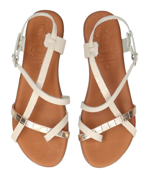 INTER-CHAUSSURES / インター ショシュール サンダル | 【OH MY SANDALS】ラウンドトウストラップフラットサンダル | 詳細5