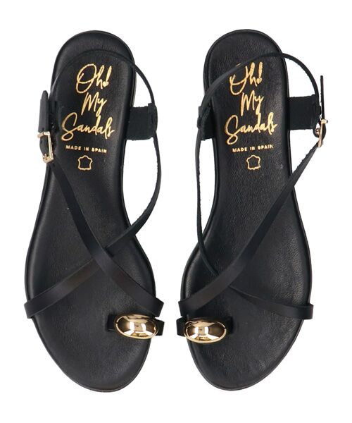 INTER-CHAUSSURES / インター ショシュール サンダル | 【OH MY SANDALS】メタルサムリングサンダル | 詳細4