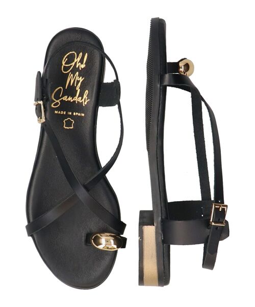 INTER-CHAUSSURES / インター ショシュール サンダル | 【OH MY SANDALS】メタルサムリングサンダル | 詳細5