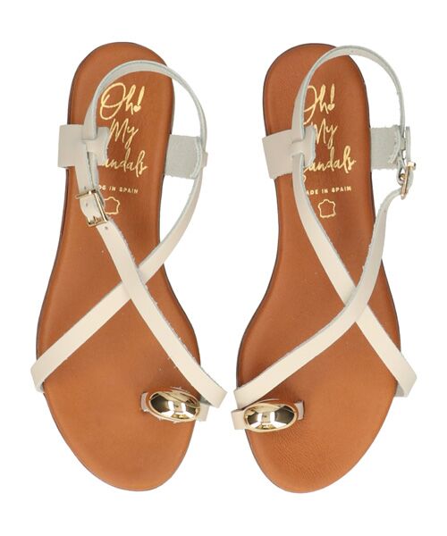 INTER-CHAUSSURES / インター ショシュール サンダル | 【OH MY SANDALS】メタルサムリングサンダル | 詳細10