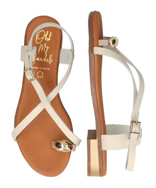 INTER-CHAUSSURES / インター ショシュール サンダル | 【OH MY SANDALS】メタルサムリングサンダル | 詳細11