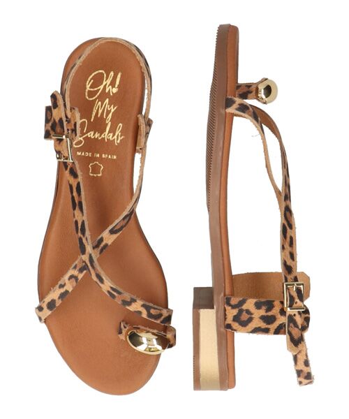 INTER-CHAUSSURES / インター ショシュール サンダル | 【OH MY SANDALS】メタルサムリングサンダル | 詳細17