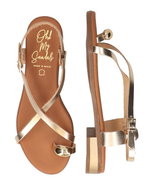 INTER-CHAUSSURES / インター ショシュール サンダル | 【OH MY SANDALS】メタルサムリングサンダル | 詳細24