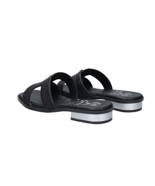INTER-CHAUSSURES / インター ショシュール サンダル | 【OH MY SANDALS】ラインストーンローヒールサンダル | 詳細3