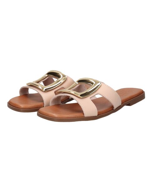 INTER-CHAUSSURES / インター ショシュール サンダル | 【OH MY SANDALS】スクエアトウフラットバックルサンダル | 詳細1