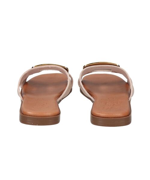 INTER-CHAUSSURES / インター ショシュール サンダル | 【OH MY SANDALS】スクエアトウフラットバックルサンダル | 詳細4