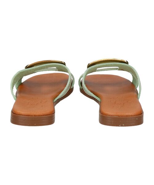 INTER-CHAUSSURES / インター ショシュール サンダル | 【OH MY SANDALS】スクエアトウフラットバックルサンダル | 詳細3