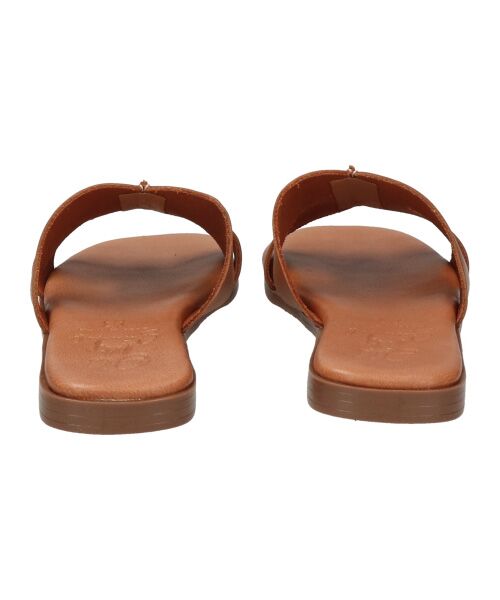 INTER-CHAUSSURES / インター ショシュール サンダル | 【OH MY SANDALS】スクエアトウフラットレザーサンダル | 詳細4