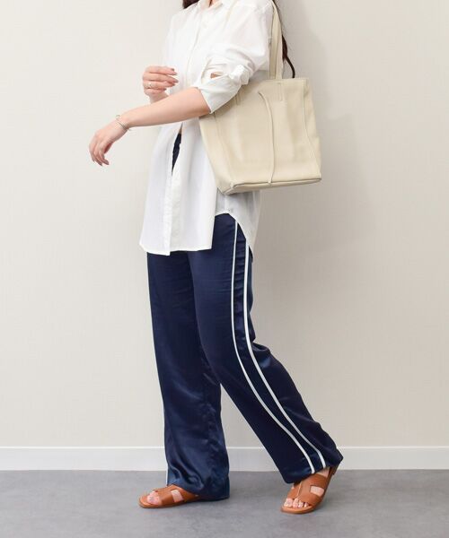 INTER-CHAUSSURES / インター ショシュール サンダル | 【OH MY SANDALS】スクエアトウフラットレザーサンダル | 詳細9