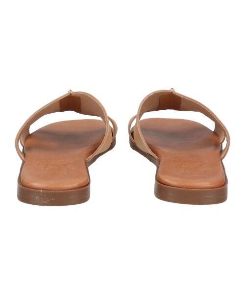 INTER-CHAUSSURES / インター ショシュール サンダル | 【OH MY SANDALS】スクエアトウフラットレザーサンダル | 詳細13
