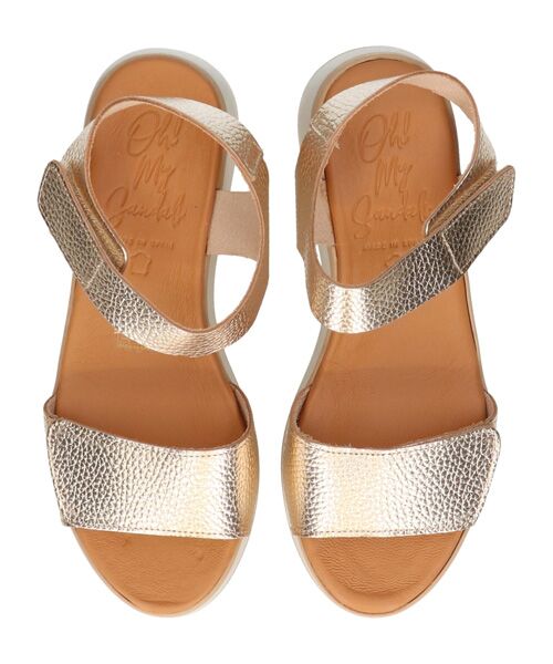 INTER-CHAUSSURES / インター ショシュール サンダル | 【Oh my Sandals】ベルクロローヒールサンダル | 詳細22