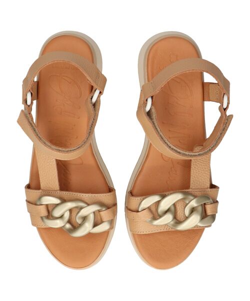 INTER-CHAUSSURES / インター ショシュール サンダル | 【OH MY SANDALS】メタルチェーンベルクロサンダル | 詳細11