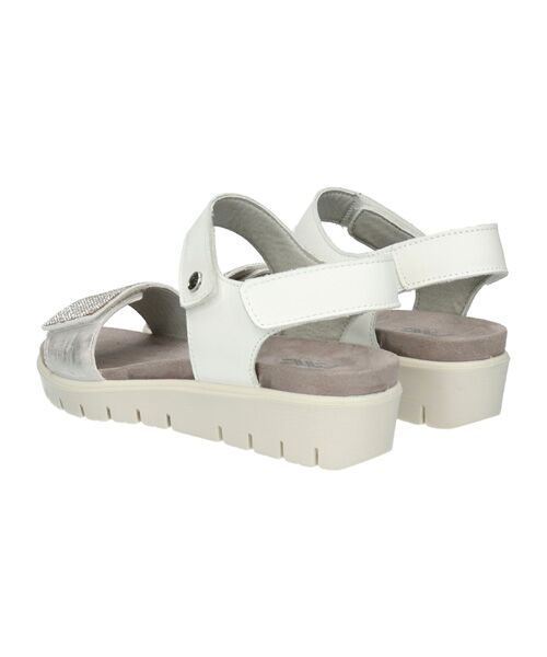 INTER-CHAUSSURES / インター ショシュール サンダル | 【IMAC】ラインストーンベルトフットベッドサンダル | 詳細10