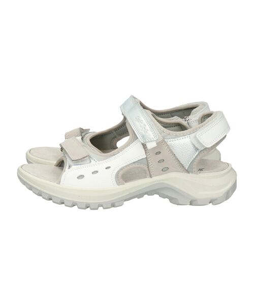 INTER-CHAUSSURES / インター ショシュール サンダル | 【IMAC】異素材コンビベルクロスポーツサンダル | 詳細2