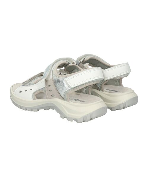 INTER-CHAUSSURES / インター ショシュール サンダル | 【IMAC】異素材コンビベルクロスポーツサンダル | 詳細3