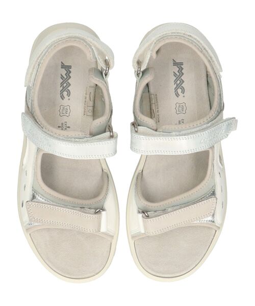 INTER-CHAUSSURES / インター ショシュール サンダル | 【IMAC】異素材コンビベルクロスポーツサンダル | 詳細5