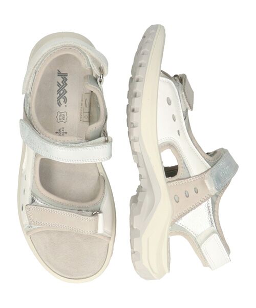 INTER-CHAUSSURES / インター ショシュール サンダル | 【IMAC】異素材コンビベルクロスポーツサンダル | 詳細6