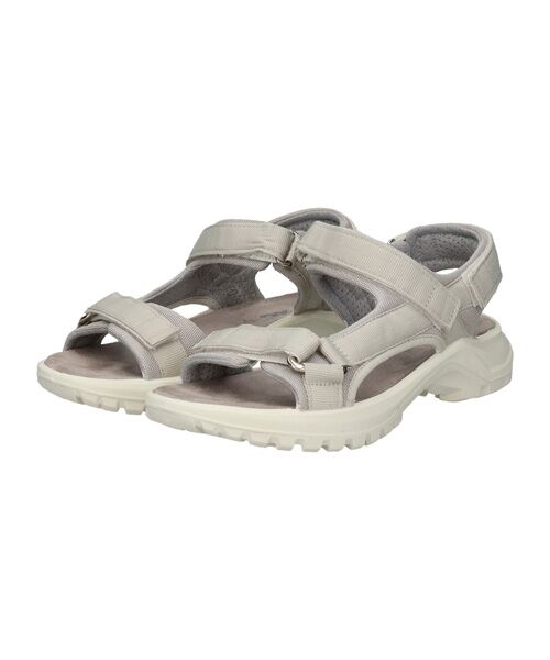 INTER-CHAUSSURES/インター ショシュール 【IMAC】ベルクロスポーツサンダル グレー雑材 36 INTER-CHAUSSURES/インター ショシュール 【IMAC】ベルクロスポーツサンダル グレー雑材 36