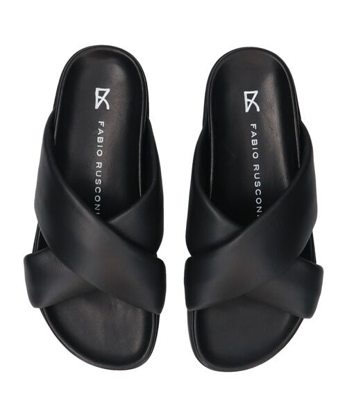 INTER-CHAUSSURES / インター ショシュール サンダル | 【FABIO RUSCONI】クロスベルトフットベッドサンダル | 詳細4