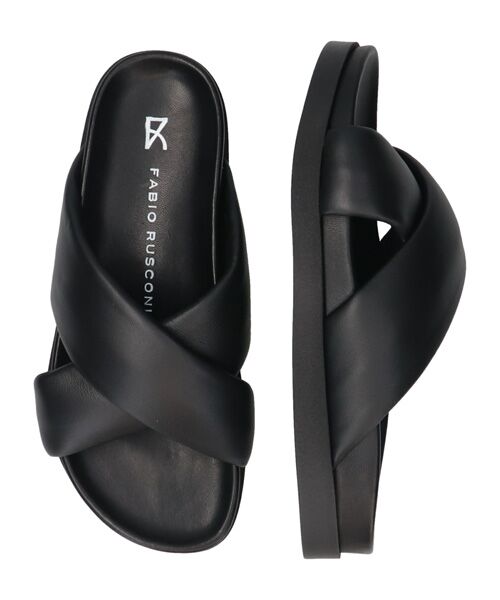 INTER-CHAUSSURES / インター ショシュール サンダル | 【FABIO RUSCONI】クロスベルトフットベッドサンダル | 詳細5