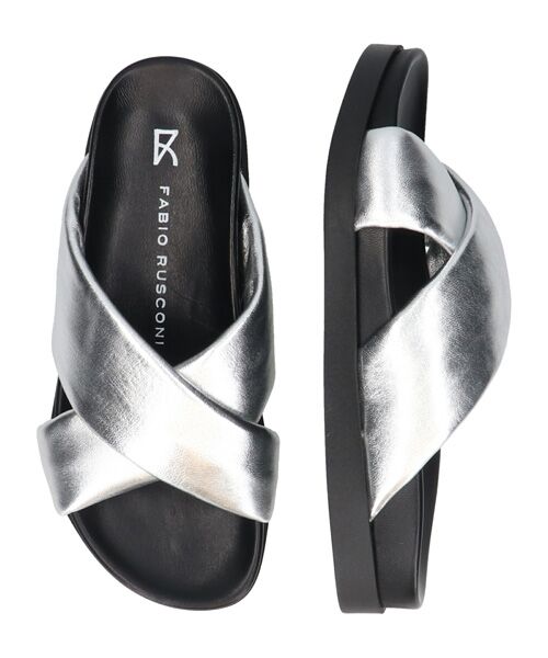 INTER-CHAUSSURES / インター ショシュール サンダル | 【FABIO RUSCONI】クロスベルトフットベッドサンダル | 詳細11