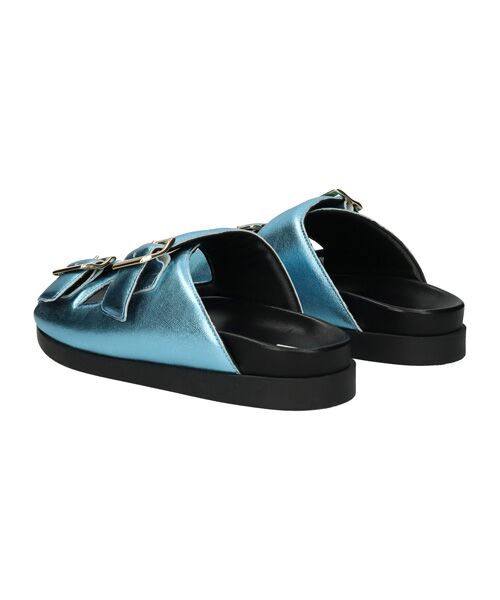 INTER-CHAUSSURES / インター ショシュール サンダル | 【FABIO RUSCONI】ダブルバックルフットベッドサンダル | 詳細8