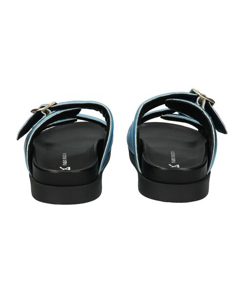 INTER-CHAUSSURES / インター ショシュール サンダル | 【FABIO RUSCONI】ダブルバックルフットベッドサンダル | 詳細9