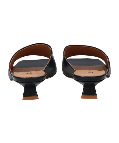 INTER-CHAUSSURES / インター ショシュール サンダル | 【FABIO RUSCONI】スクエアトウスプールヒールミュール | 詳細3