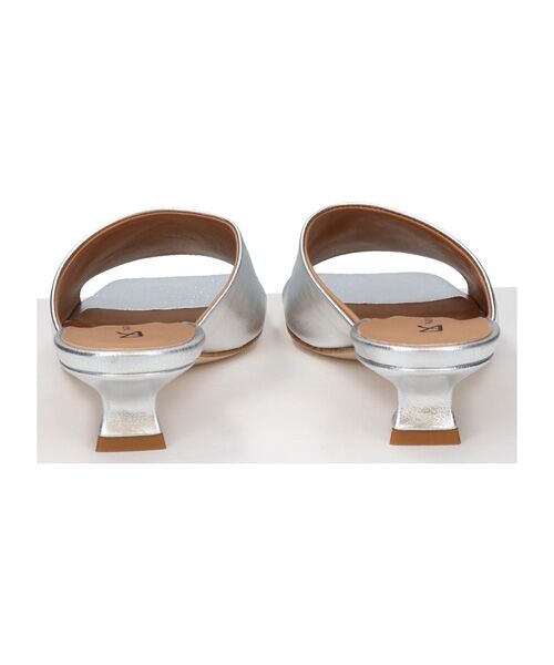 INTER-CHAUSSURES / インター ショシュール サンダル | 【FABIO RUSCONI】スクエアトウスプールヒールミュール | 詳細9