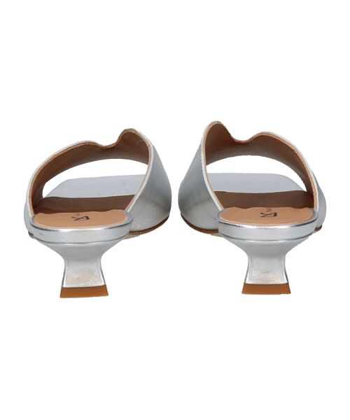 INTER-CHAUSSURES / インター ショシュール サンダル | 【FABIO RUSCONI】スクエアトウスリットミュールサンダル | 詳細9