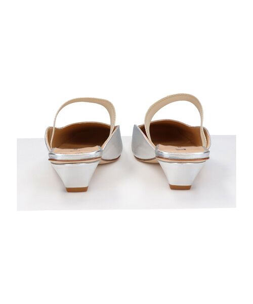 INTER-CHAUSSURES / インター ショシュール サンダル | 【FABIO RUSCONI】スクエアトウエラスティックバンドミュール | 詳細9