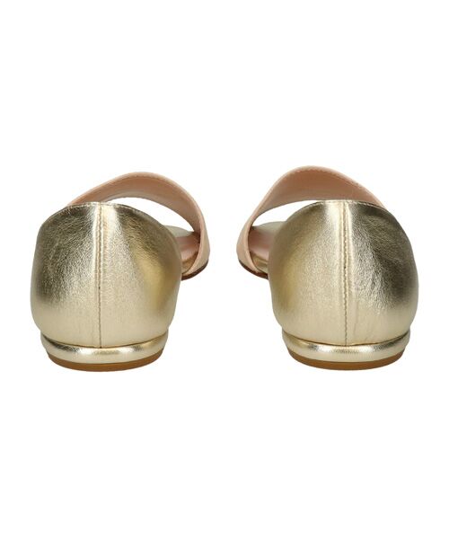 INTER-CHAUSSURES / インター ショシュール パンプス | 【INTER-CAHUSSURES】異素材コンビオープントウパンプス | 詳細3