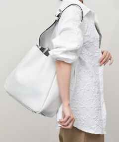 INTER-CHAUSSURES / インター ショシュール ハンドバッグ | 【RIPANI】シュリンクレザーショルダーバッグ