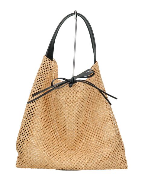 INTER-CHAUSSURES / インター ショシュール ハンドバッグ | 【CHRISTIAN VILLA】レザーハンドルメッシュバッグ | 詳細1